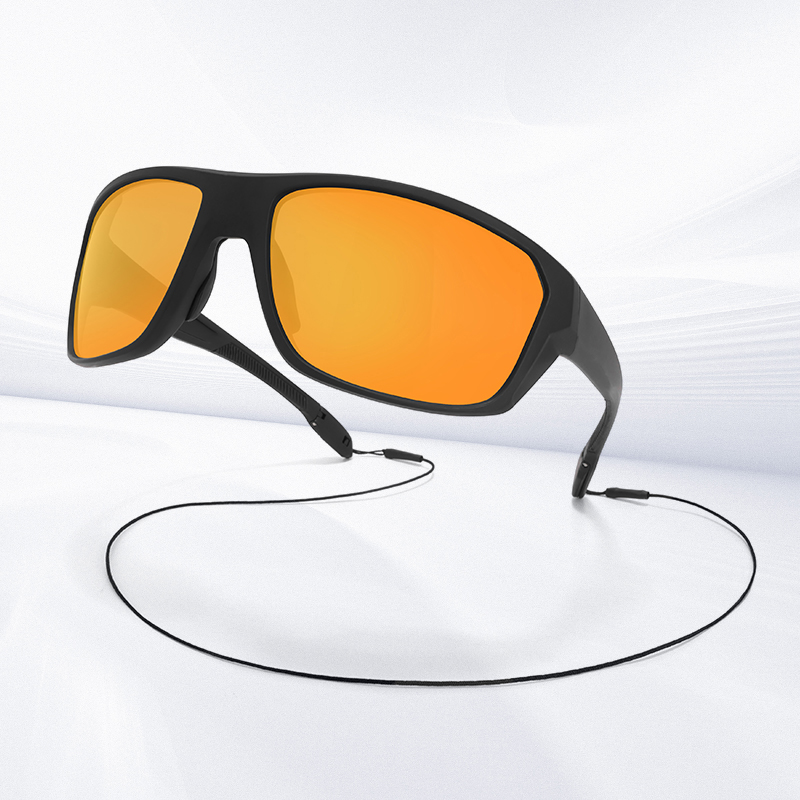 HB-529 Black frame red lens