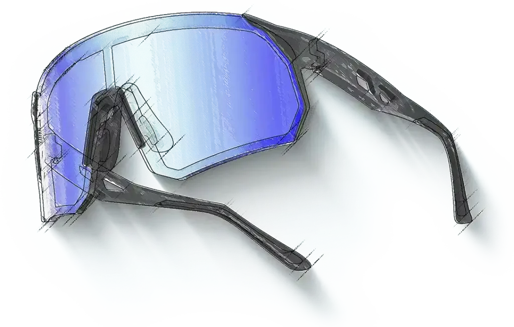 design of sunglasses