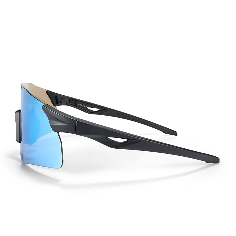 Private label cycling sunglasses with TR90 frame built by Julong