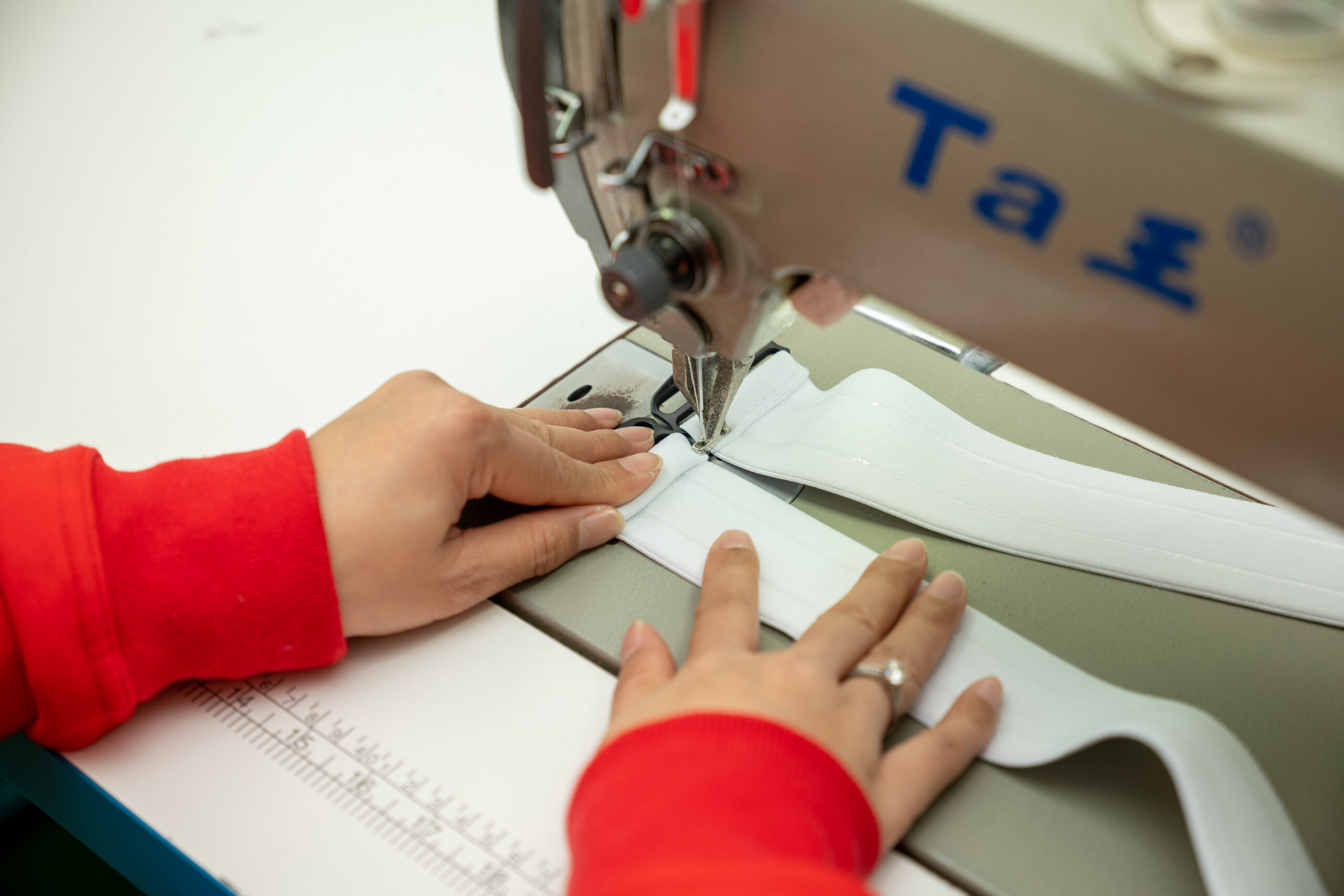 Stitching straps and soft parts